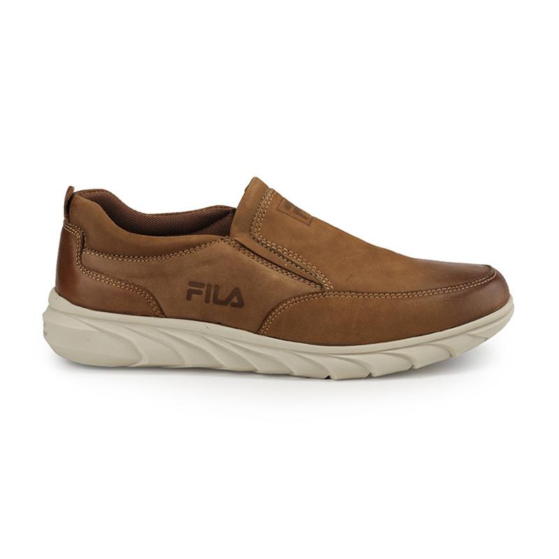 Jual Fila Dexter Slip On Shoes Pria BROWN 44 di Seller FILA