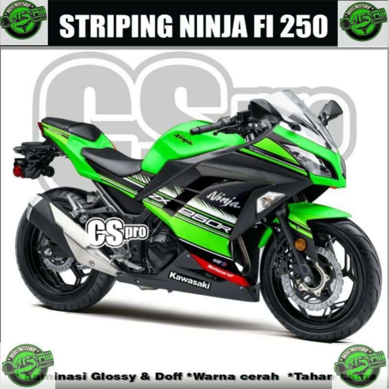 Jual Striping List Body Motor Ninja 250 Fi Old sticker Variasi Ninja 250 Fi Old All Size Hijau Di Seller Brinsmotoshop Jl Batur Agung Rt 7rw5 Kec.kedung Banteng Kab.banyumas Kab