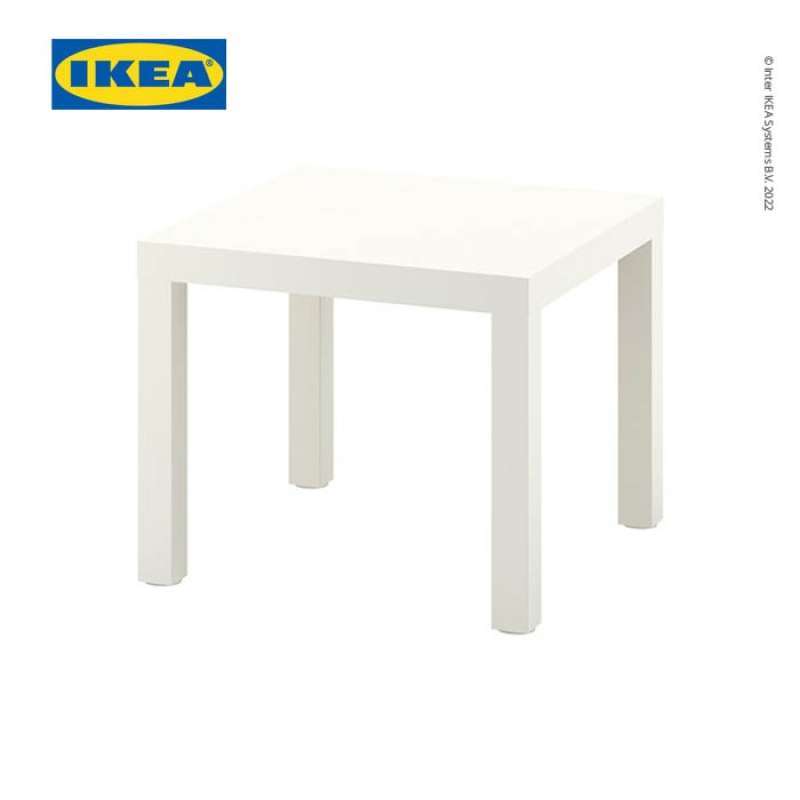 Promo Ikea Lack Meja Kecil Samping Sofa Putih Minimalis Diskon 50