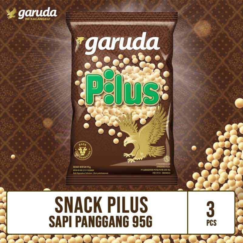 Jual Garuda Pilus Sapi Panggang Snack 95 Gr 3 Pcs Online Desember 2020 Blibli