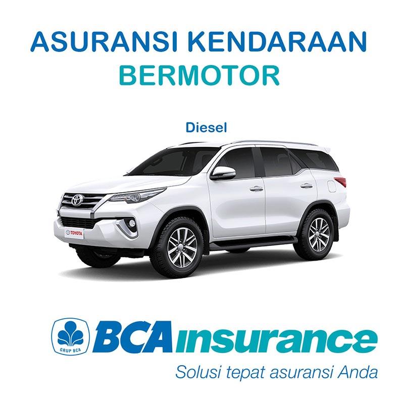 Jual Bca Insurance Asuransi Kendaraan Bermotor Mobil For Toyota