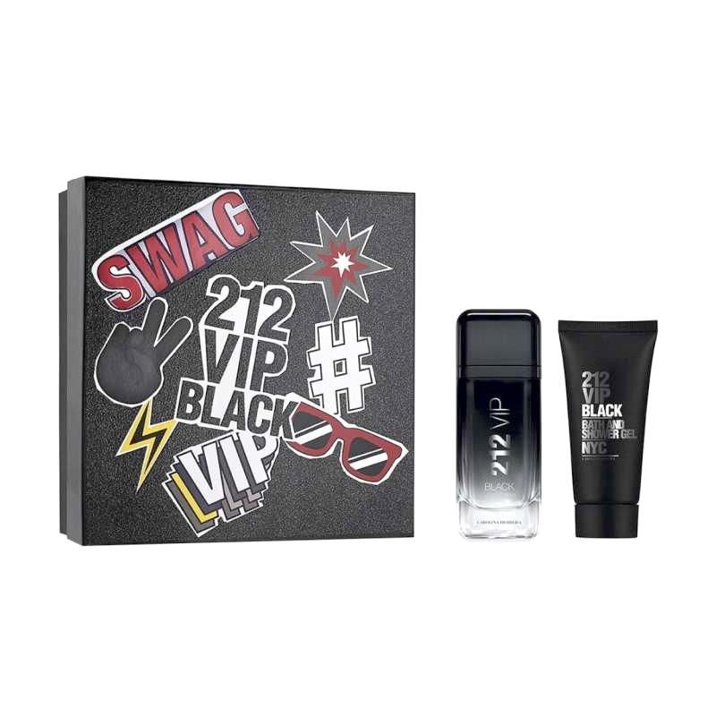 Jual Carolina Herrera 212 Vip Black Paket Parfum Gift Set Online
