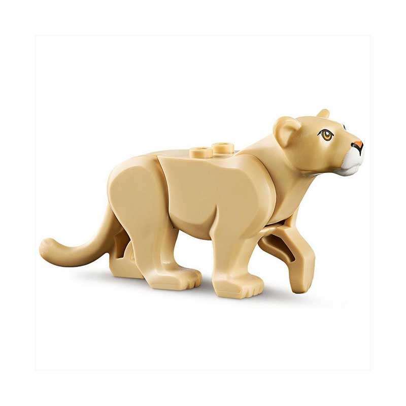 Jual x1 LEGO Parts Animal 65996 Big Cat Tiger Part - Tan di Seller Cupliss  Official Store - Cupliss | Blibli