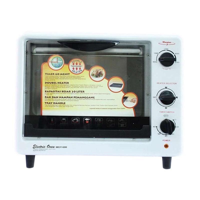 Jual Maspion Mot 600 Oven Toaster Putih Online September 2020 Blibli Com