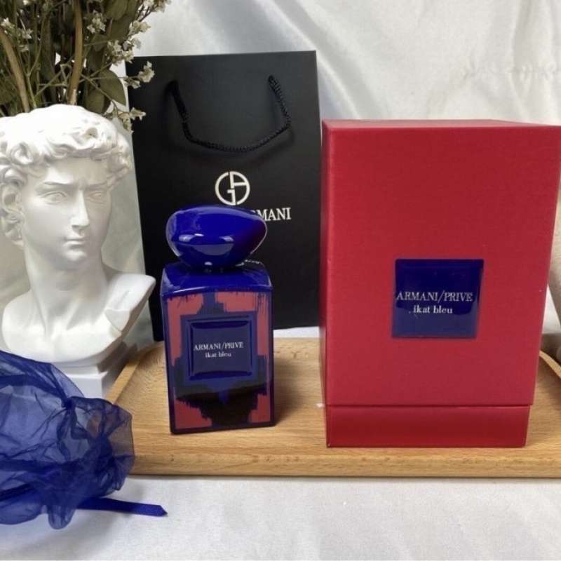 Armani privé deals ikat bleu