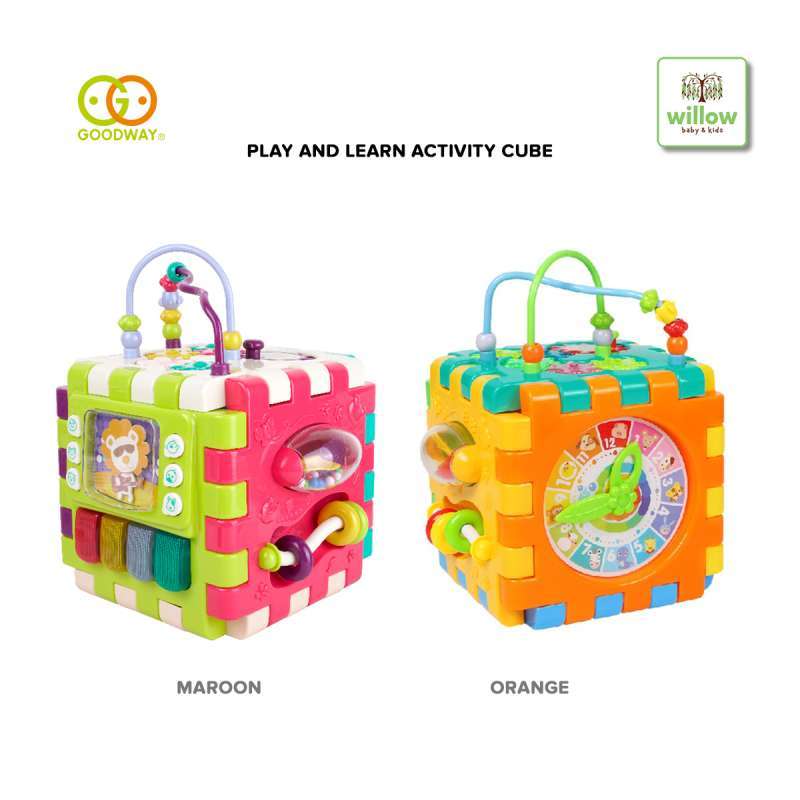 Goodway play and hotsell learn activity cube