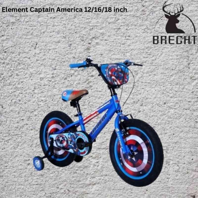 Jual Marvel Series Captain America Sepeda Anak 12 16 18 Inch