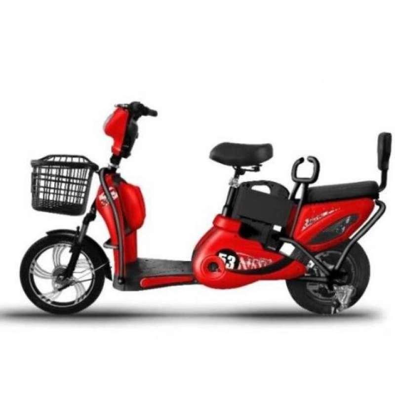 Jual Uwinfly Butterfly Sepeda Listrik Red Otr Jawa Timur Online
