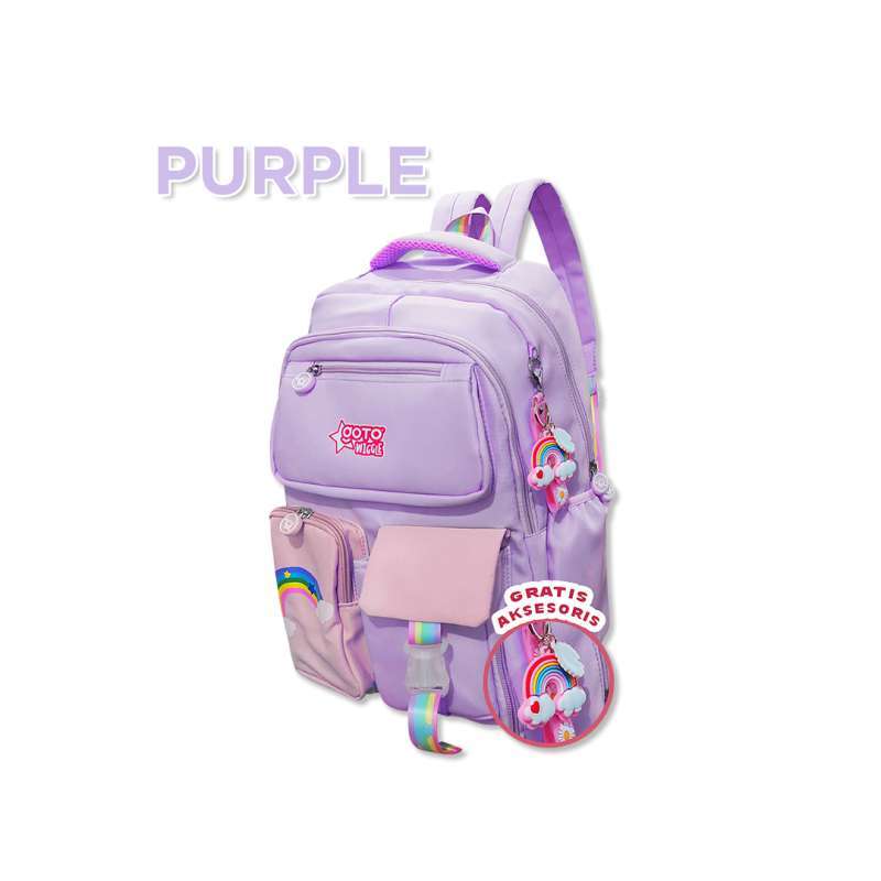 Goto Wiggle Tas Ransel Sekolah Backpack Anak Perempuan Remaja SD SMP