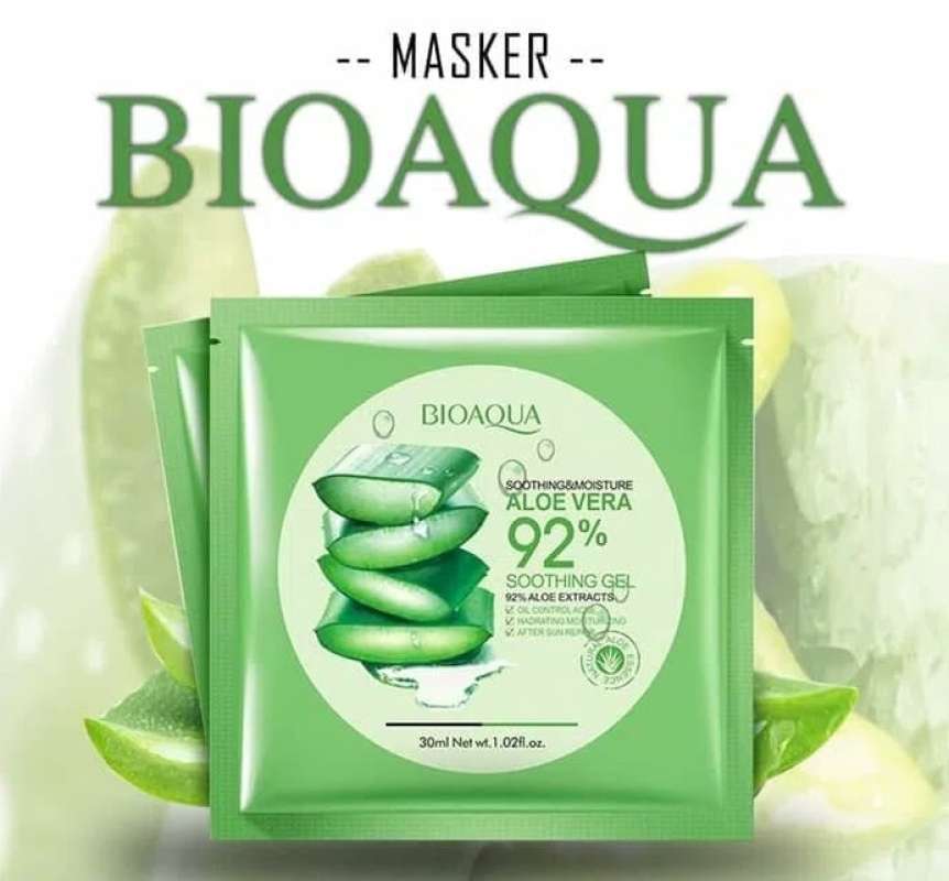 Jual Bioaqua Aloevera Mask 92 Bioaqua Aloe Vera Masker 30 G Online November 2020 Blibli