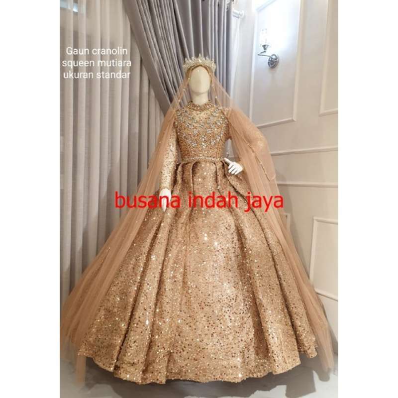 Syari sales wedding dress