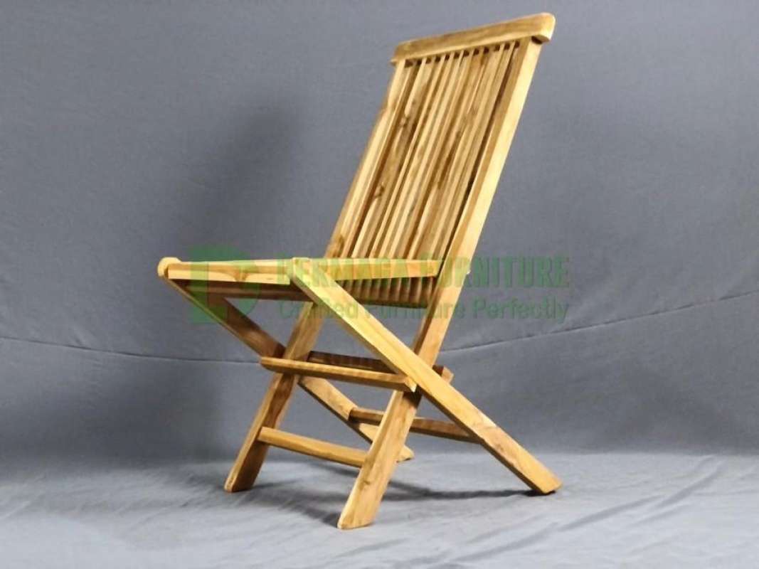 kursi lipat taman jati murah mewah teras dermaga furniture jepara