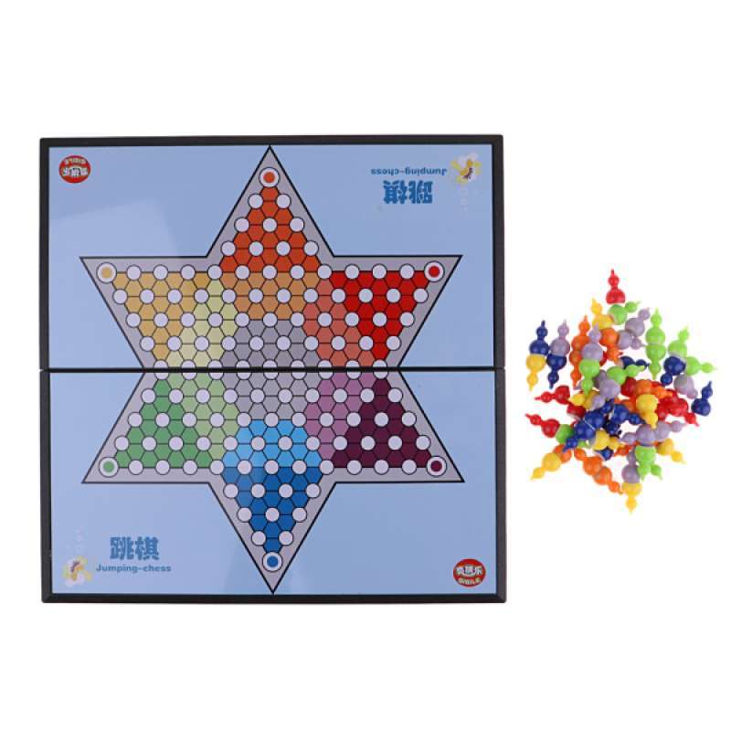 oem magnetic folding chinese checkers game for indoor outdoor family fun party full02