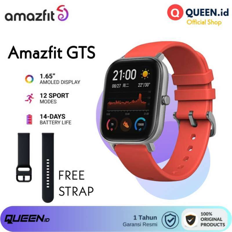 Amazfit gts red clearance