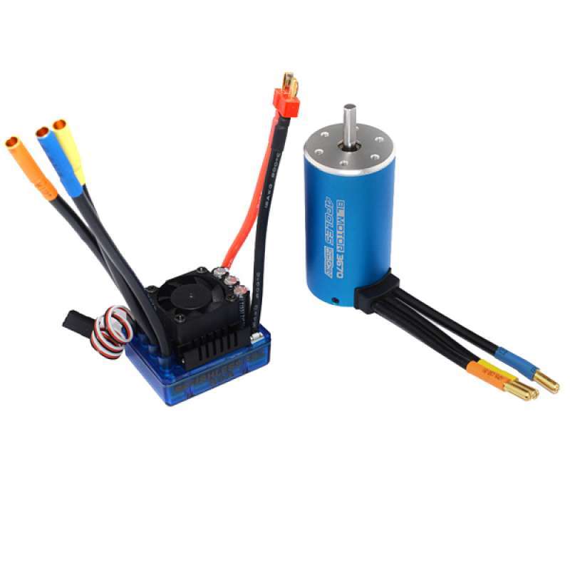 Jual Oem 3670 2150kv Brushless Motor 80a Esc Combo For 1 8 1 10 Rc Auto Car Online Juli 2020 Blibli Com