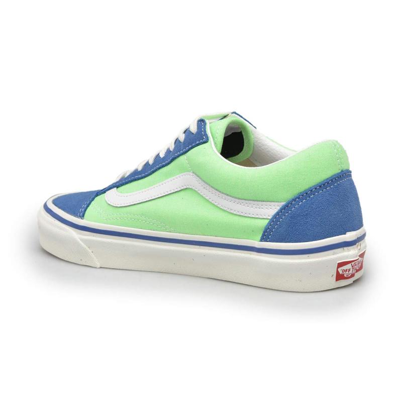 blue neon vans