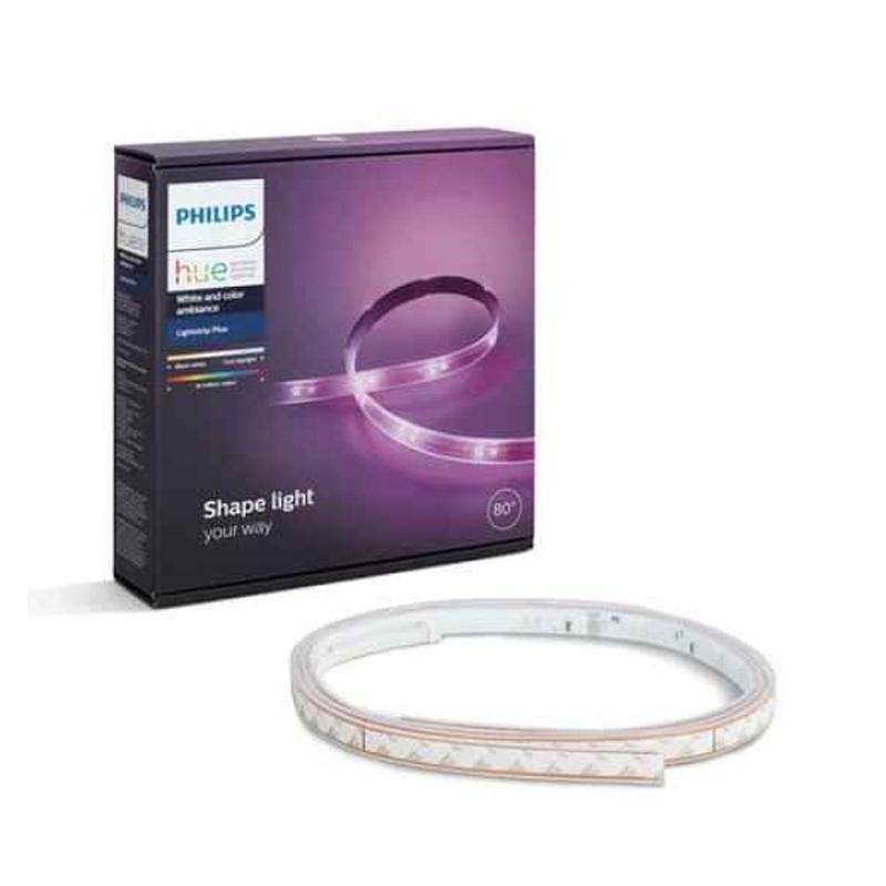 Jual Philips Hue Smart Wireless Lightstrip With Base Putih 2 M Online September 2020 Blibli Com