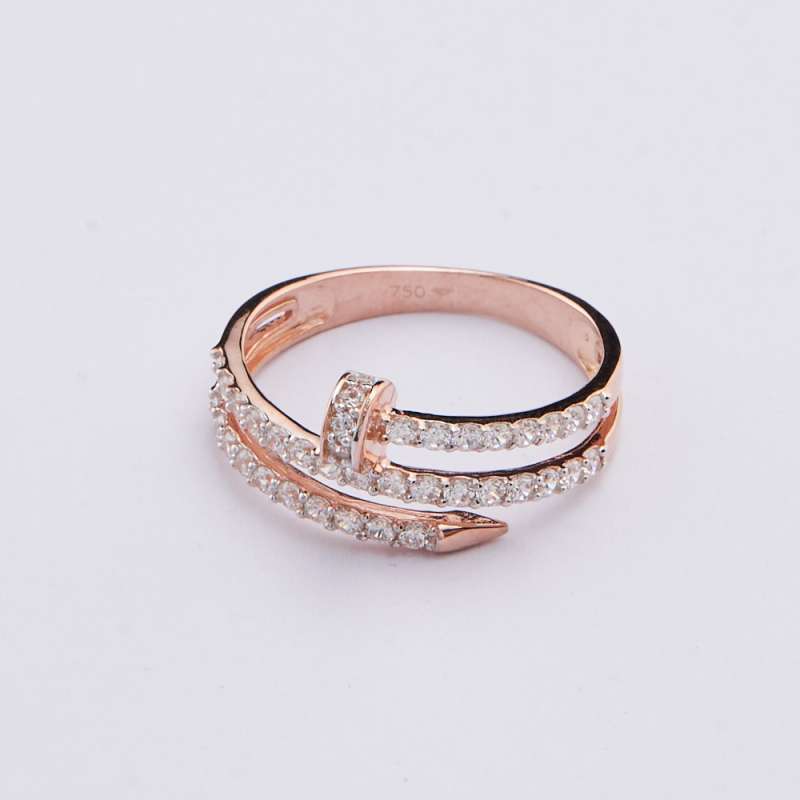 Jual Kinina Tipe 0620105 Cincin Emas Wanita Rose Gold Size 14 Murah Mei 2021 Blibli