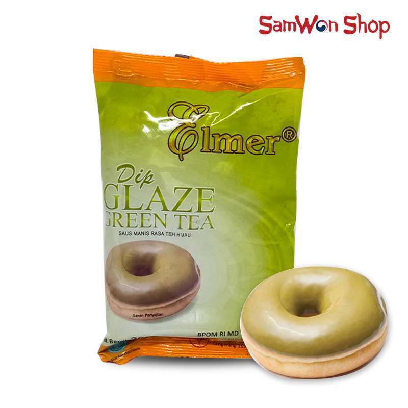 Jual Dip Glaze Elmer Rasa Green Tea Kemasan 200 Gram Saus Cair Topping Celupan Donat Murah Mei 2021 Blibli