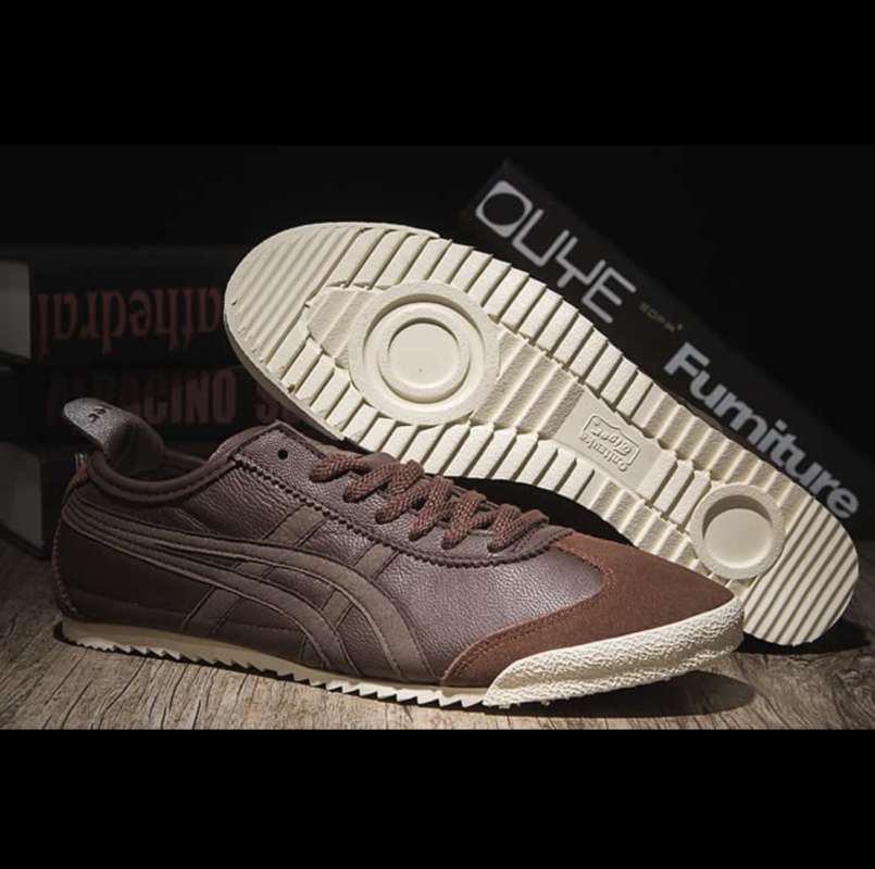 Jual Onitsuka Tiger Mexico 66 Deluxe Sepatu Pria Brown Original Made In Japan Online September 2020 Blibli Com