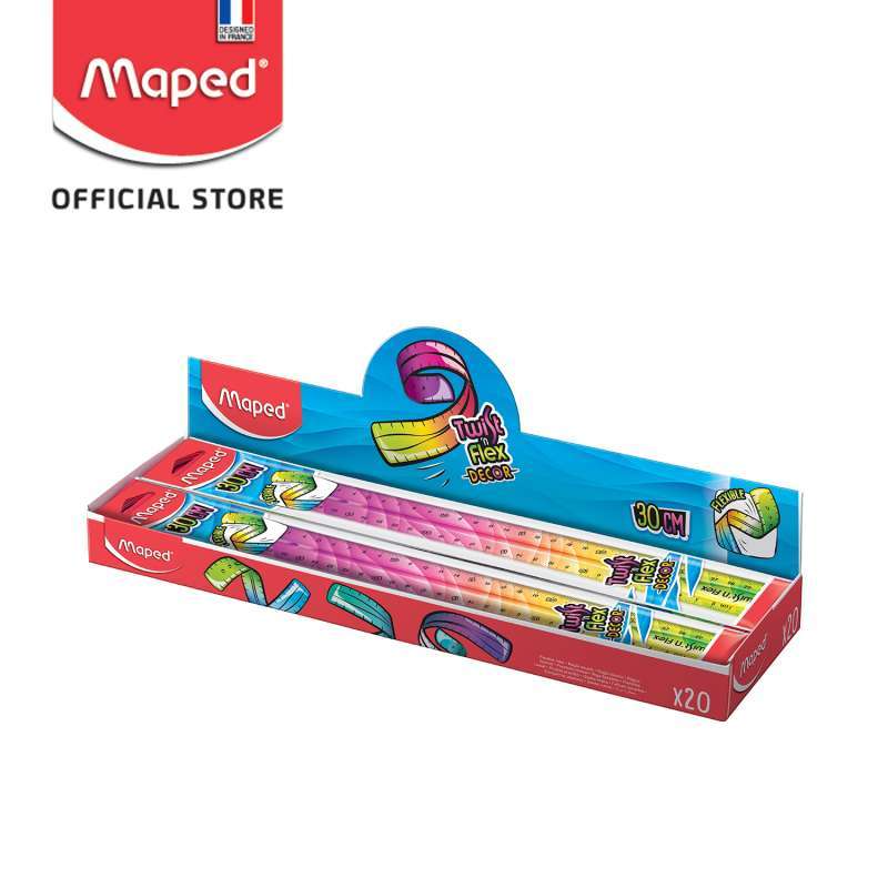 Jual Maped Penggaris Lentur Twist And Flex Decor 30 Cm Murah Desember 2020 Blibli