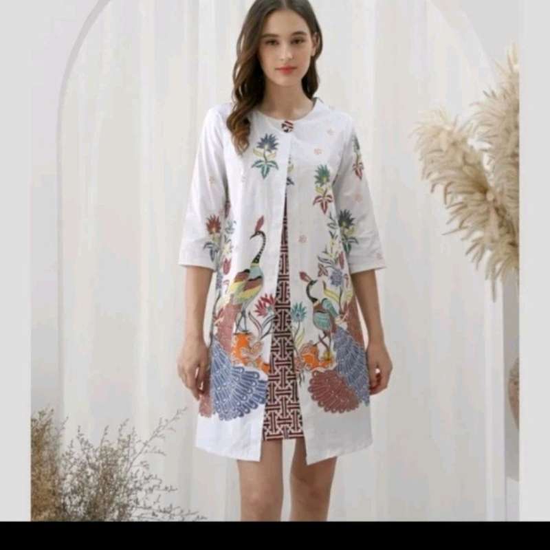 Jual dress batik online