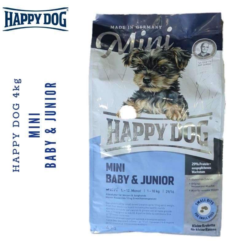 Happy dog mini baby & top junior 4kg