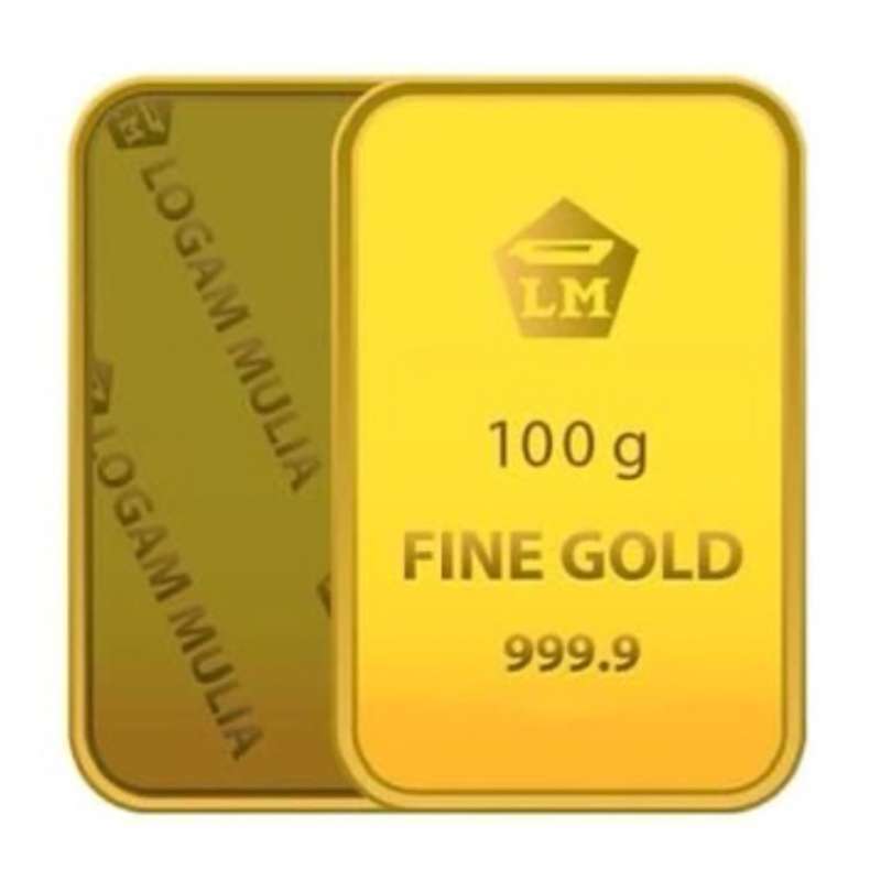 Promo Edisi Lama LOGAM MULIA 100 gram - LM ANTAM - EMAS ...