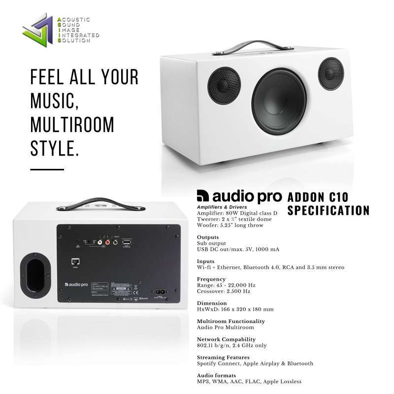 Jual Audio Pro Addon C10 Speaker Online Februari 2021 Blibli