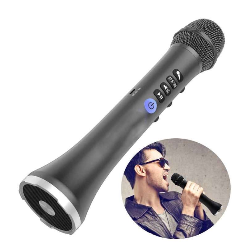 Jual Lewinner L 698 Wireless Bluetooth Speaker Portable Mikrofon Karaoke Online November 2020 Blibli Com