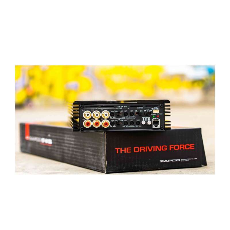 ZAPCO ST-6X SQ AB級 アンプ ZAPCO ST-6X SQ AB級 アンプ ZAPCO ザプコ