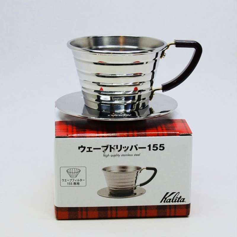 Jual Kalita Wave Dripper 155 Ss Coffee Dripper Alat Kopi Pour Over Online Maret 2021 Blibli