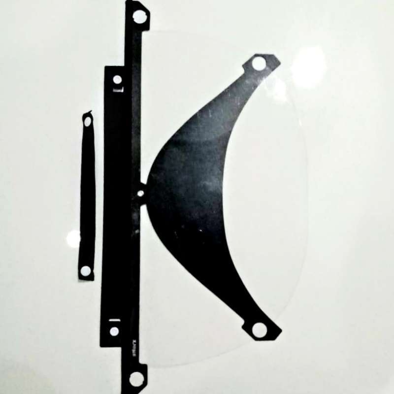 Jual Face Shield Pelindung Wajah Inter X Anti Droplet Anti Virus Ukuran L Online September 2020 Blibli Com