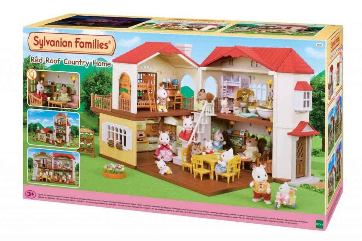 Promo Mainan Koleksi Sylvanian Families Red Roof Country Home