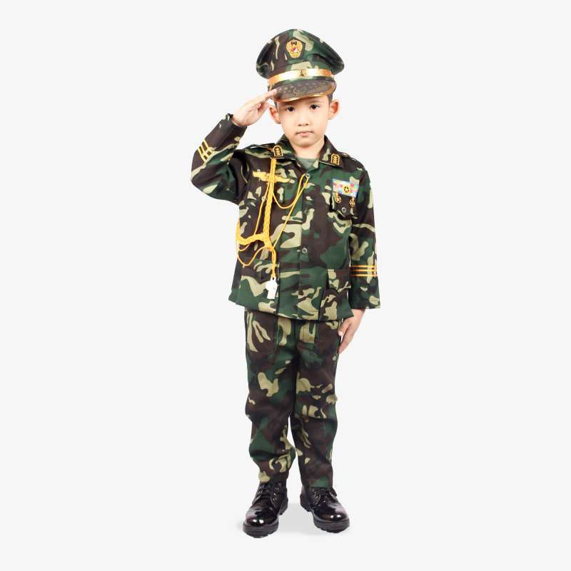 Baju Seragam Profesi Kostum Profesi Baju Anak Tni Ad Doreng Kostum Tni Baju Tentara Angkatan Darat Baju Tni Ad Anak Terbaru Agustus 2021 Harga Murah Kualitas Terjamin Blibli
