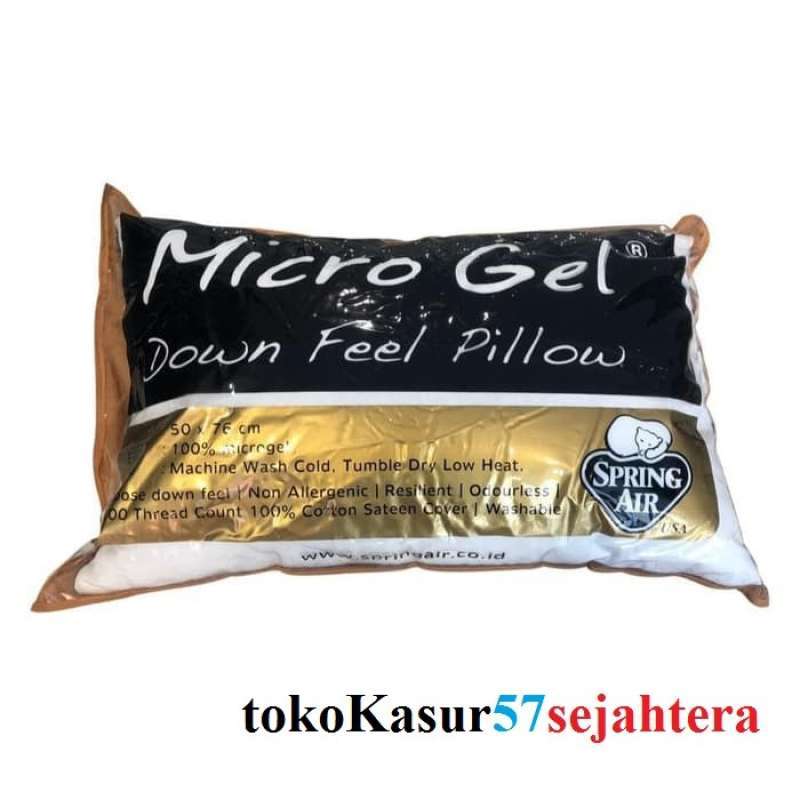 Spring air micro gel pillow shop