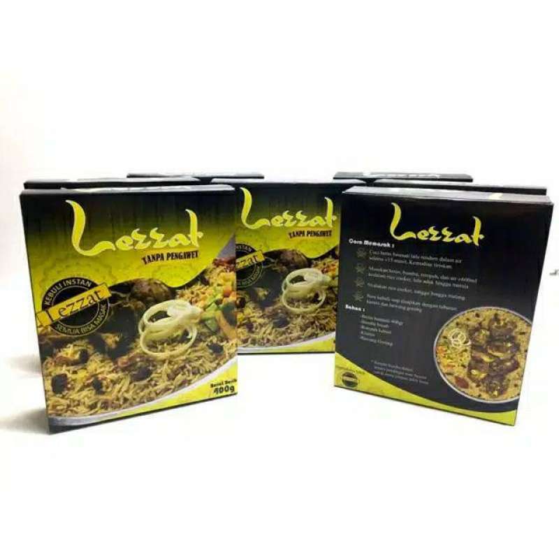 Jual Kebuli Lezzat Beras Basmati Nasi Mandhi Instan Komplit Online Oktober 2020 Blibli Com