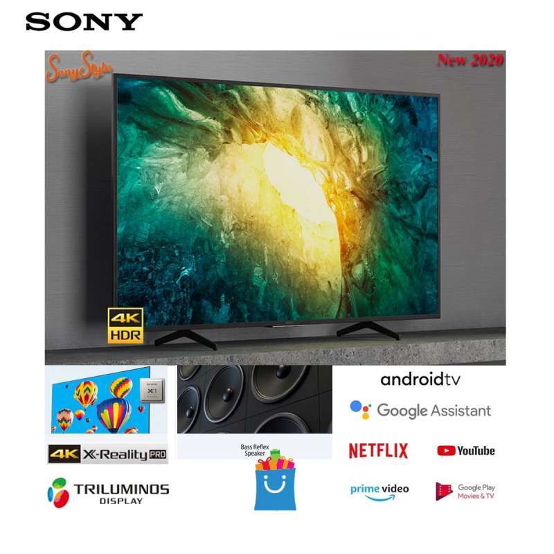 Jual Sony Original Kd 65x7500h 7500h 65 4k Ultra Hd High Dynamic Range Hdr Smart Tv Android Tv Garansi Resmi 1 Tahun Sony Indonesia Online Februari 2021 Blibli