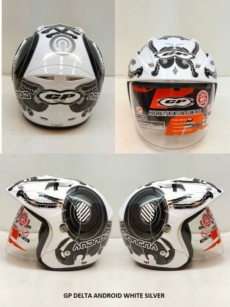 Promo Helm Sni Helm Gp Delta Solid Helm Half Face New Edition