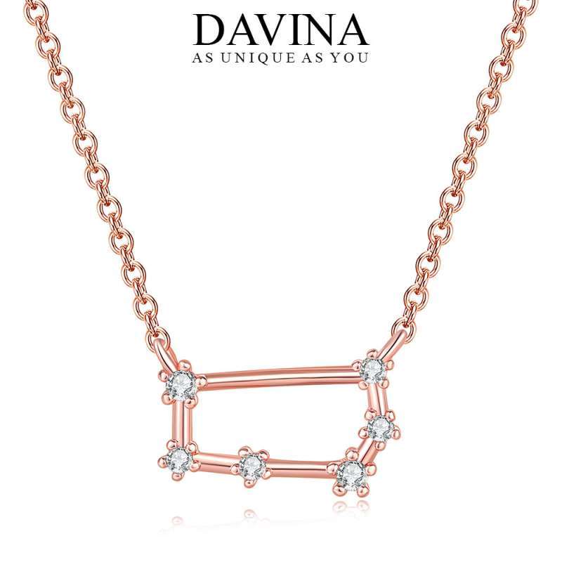 DAVINA Zodiak 18K Rose Gold Plated 