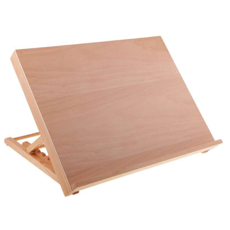 Jual Large Artcraft Workstation Wooden Drawing Board Artist Adjustable Desk Easel Online Desember 2020 Blibli