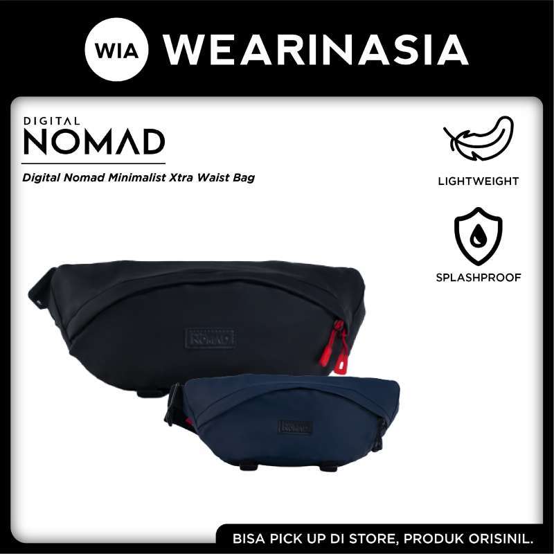 Jual Digital Nomad Minimalist Xtra Waist Bag Tas Pria Wanita