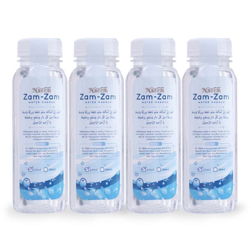 Jual Air Zam Zam Naeem 250ml Paket 4 Botol Online November 2020 Blibli Com