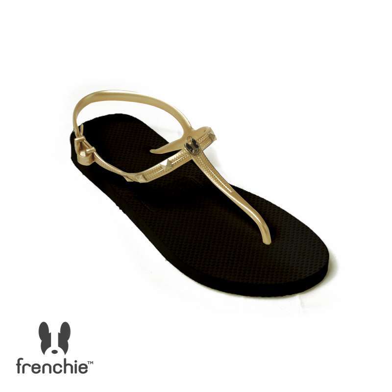 Promo Frenchie Sandal Jepit Strappy Rockstud Series SFR04 Diskon