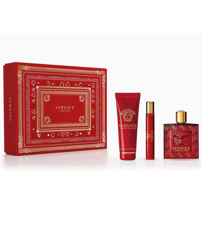 Jual Versace Eros Flame For Men Gift Set Online April 2021 Blibli