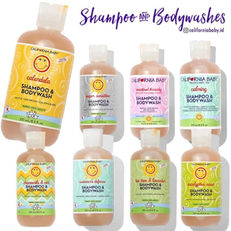 California baby swimmer's defense shampoo 2025 & bodywash