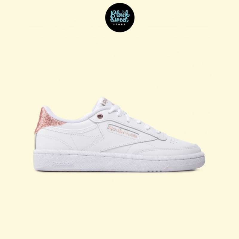 Jual SEPATU SNEAKERS REEBOK WMNS CLUB C 85 CLOUD WHITE ROSE GOLD