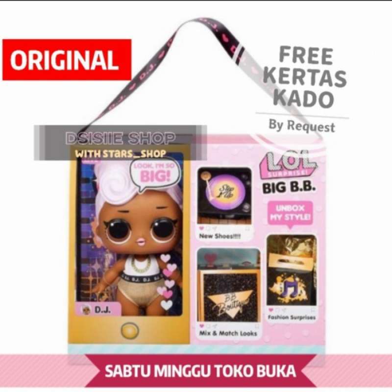 Mainan lol shop surprise big