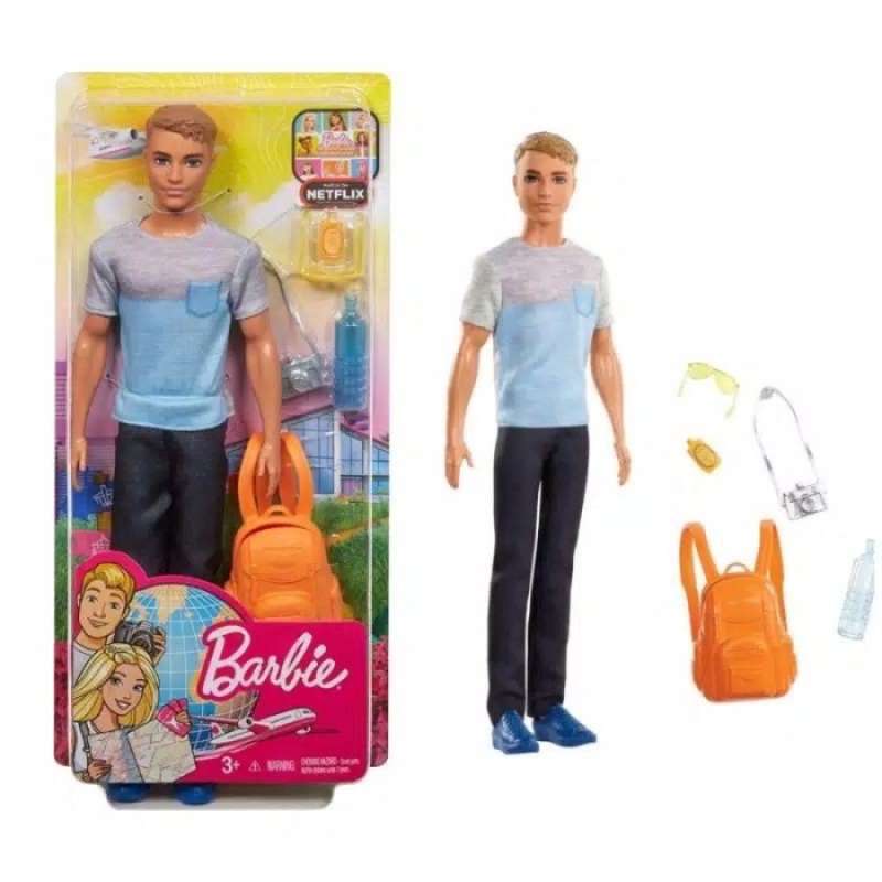 Promo Barbie Ken Travel Doll Skipper Original Diskon 50 di Seller
