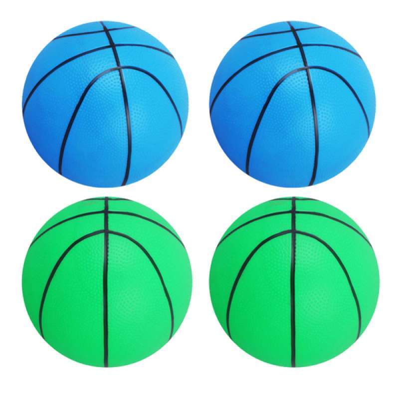 2 Piece Kids Children Mini Inflatable Basketball Blow Kids Play Toy Gift 